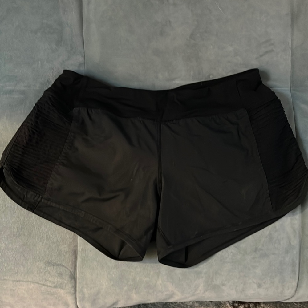 Lululemon Ruffle Side Zip Shorts